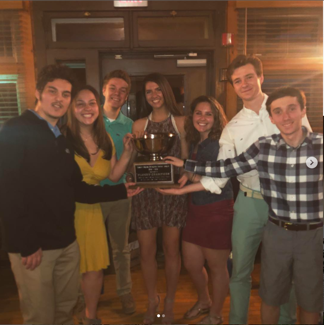 2019 NECHL Playoff Championship Cup, 2018-2019, OCU Members, Zamellio. ?, ? Bridget Essing, Maggy Haggerty, ?, Cory Berberian
